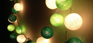 Décorer sa maison avec des guirlandes lumineuses  !