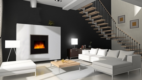 Faites feu de tout bois avec une cheminée décorative
