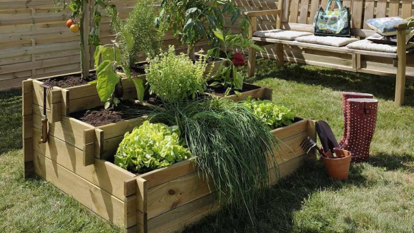 Donnez de l’allure à votre jardin avec le carré potager !
