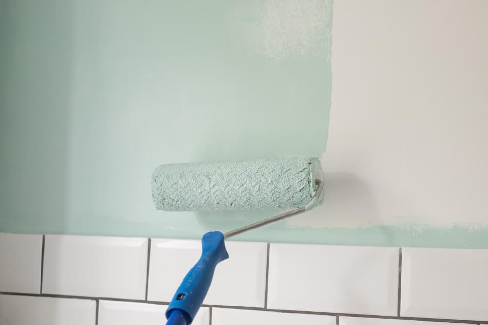 peinture de salle de bain anti humidité